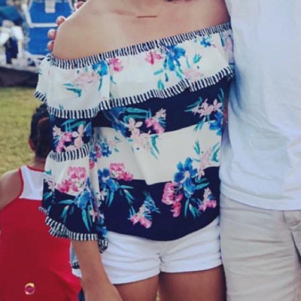 Jealous Tomato Off-the-Shoulder Top